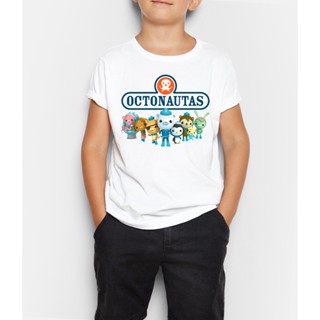 Camiseta Infantil Octonautas Fantasia Criança Desenho LK-050