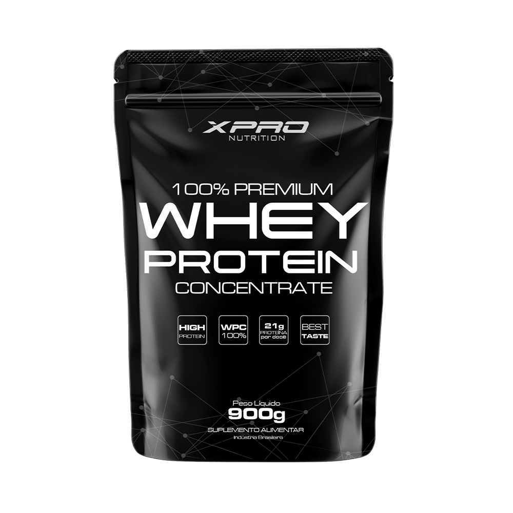 Imagem Whey Protein 100% Concentrado 900g - XPro Nutrition