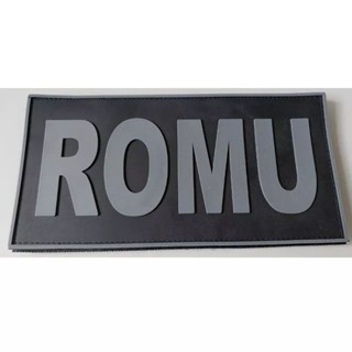 Emborrachado ROMU Costa Para Capa de Colete Patch