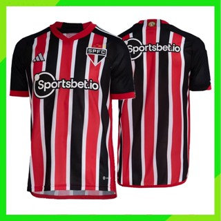 Tailândia 2023/2024 Nova Camiseta De Camisa De Futebol Paulo Away