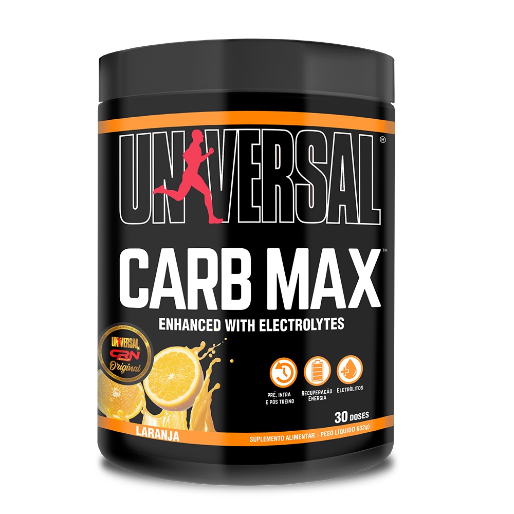 Carb Max Eletrólitos 600g - Universal Nutrition