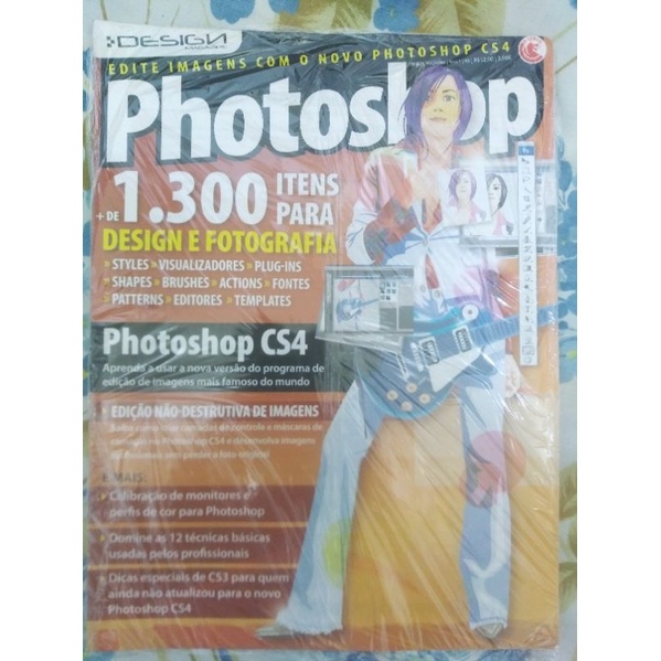 Revista Photoshop mais de 1300 itens design e fotografia