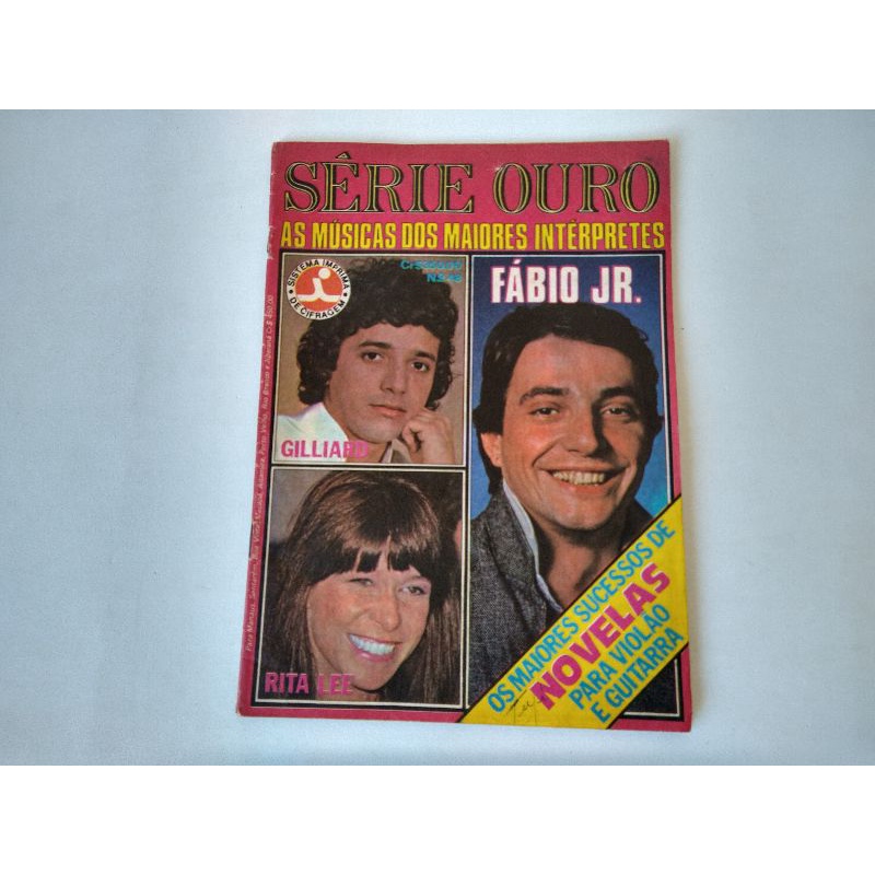 Revista Série Ouro 1982 - Rita Lee Gilliard Fabio Jr (rara)