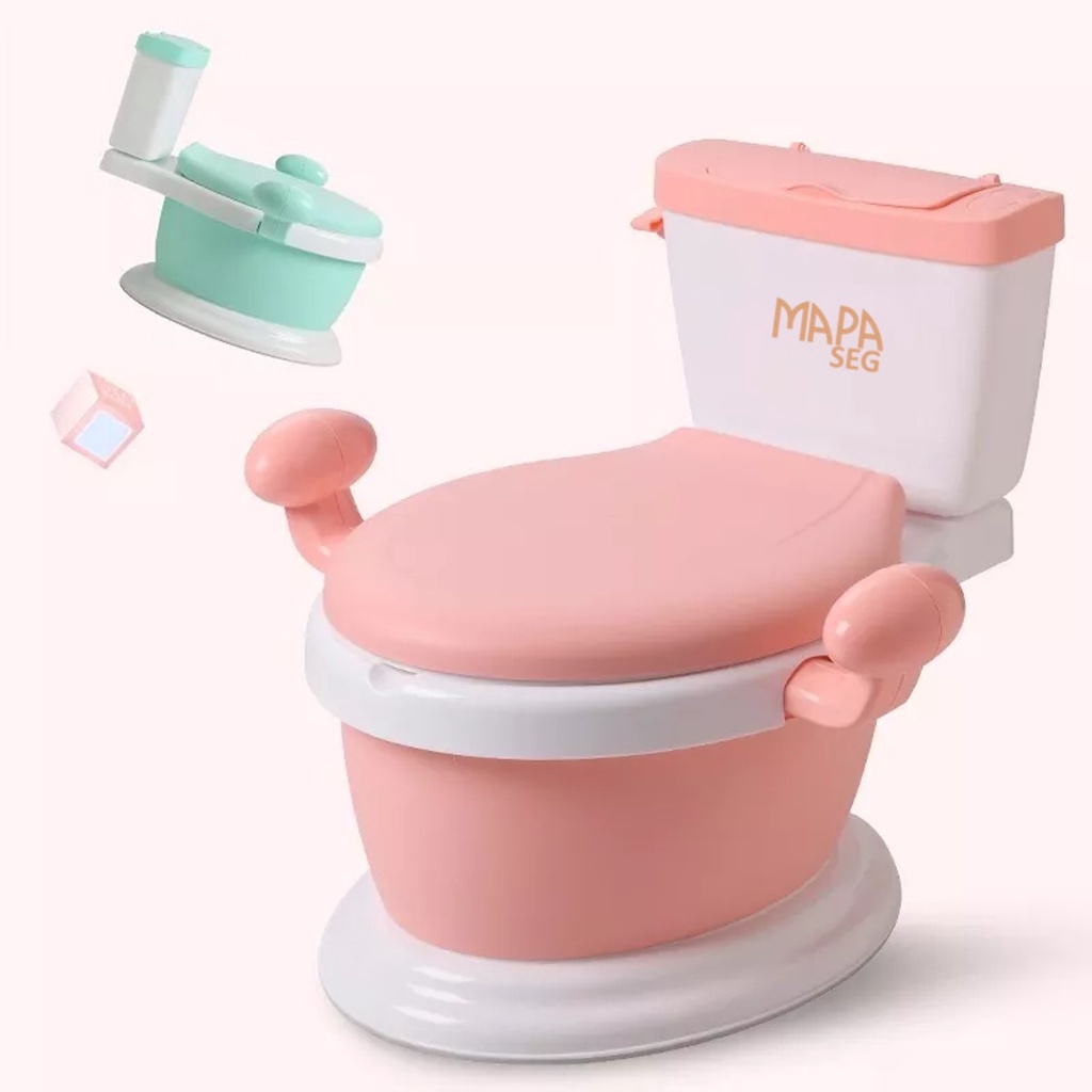 Mini Vaso Assento Infantil Antiderrapante Confortável