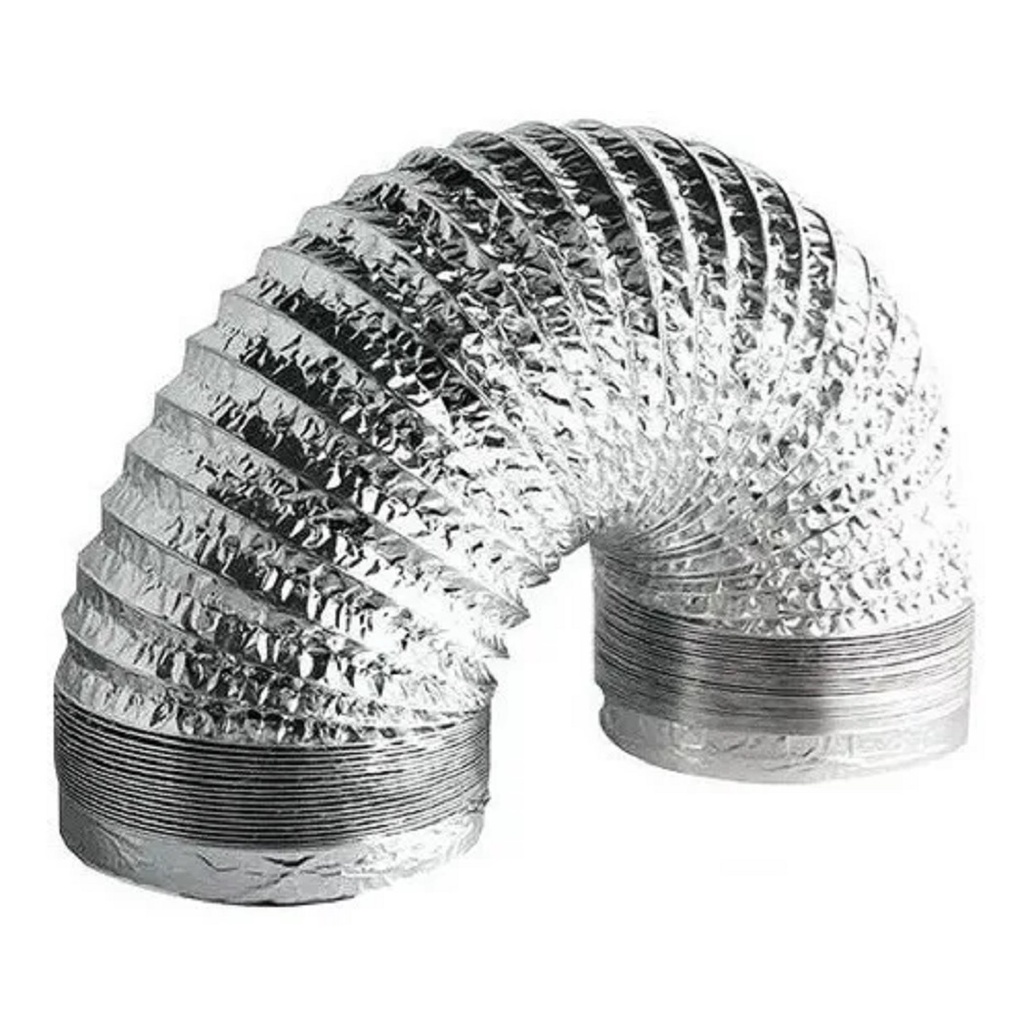 Duto aluminizado 200mm x 10mts