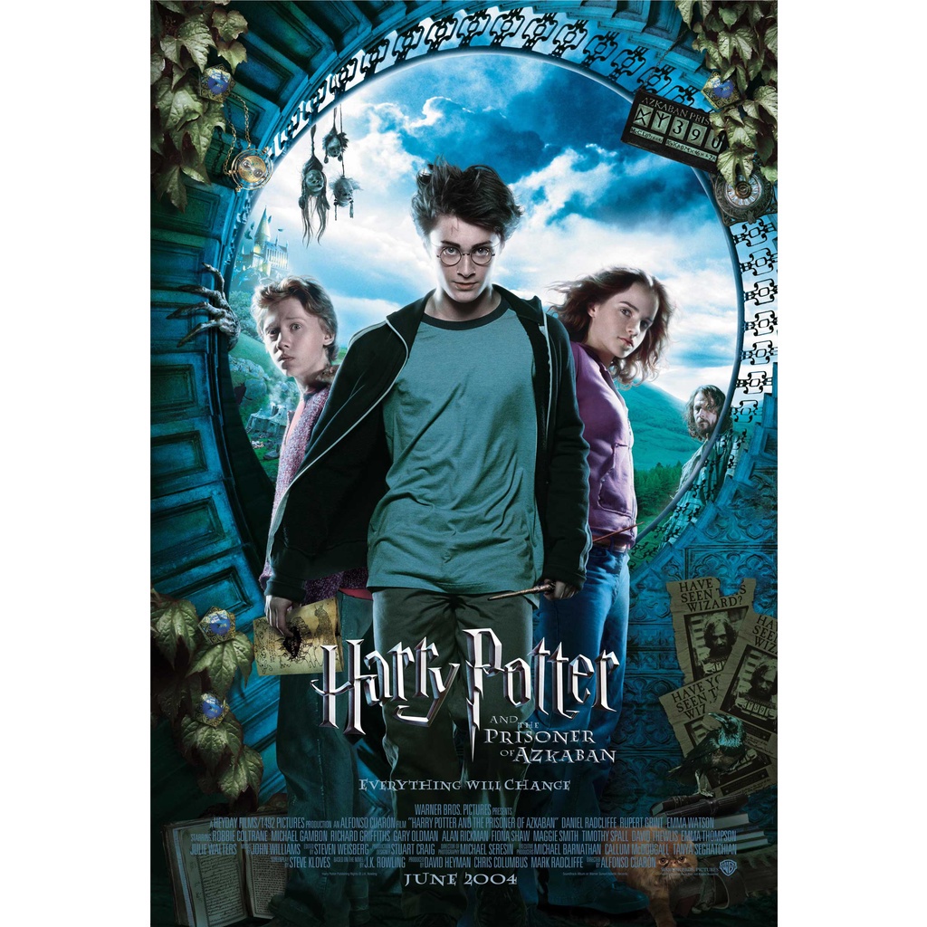 Poster Cartaz Harry Potter e o Prisioneiro de Azkaban B