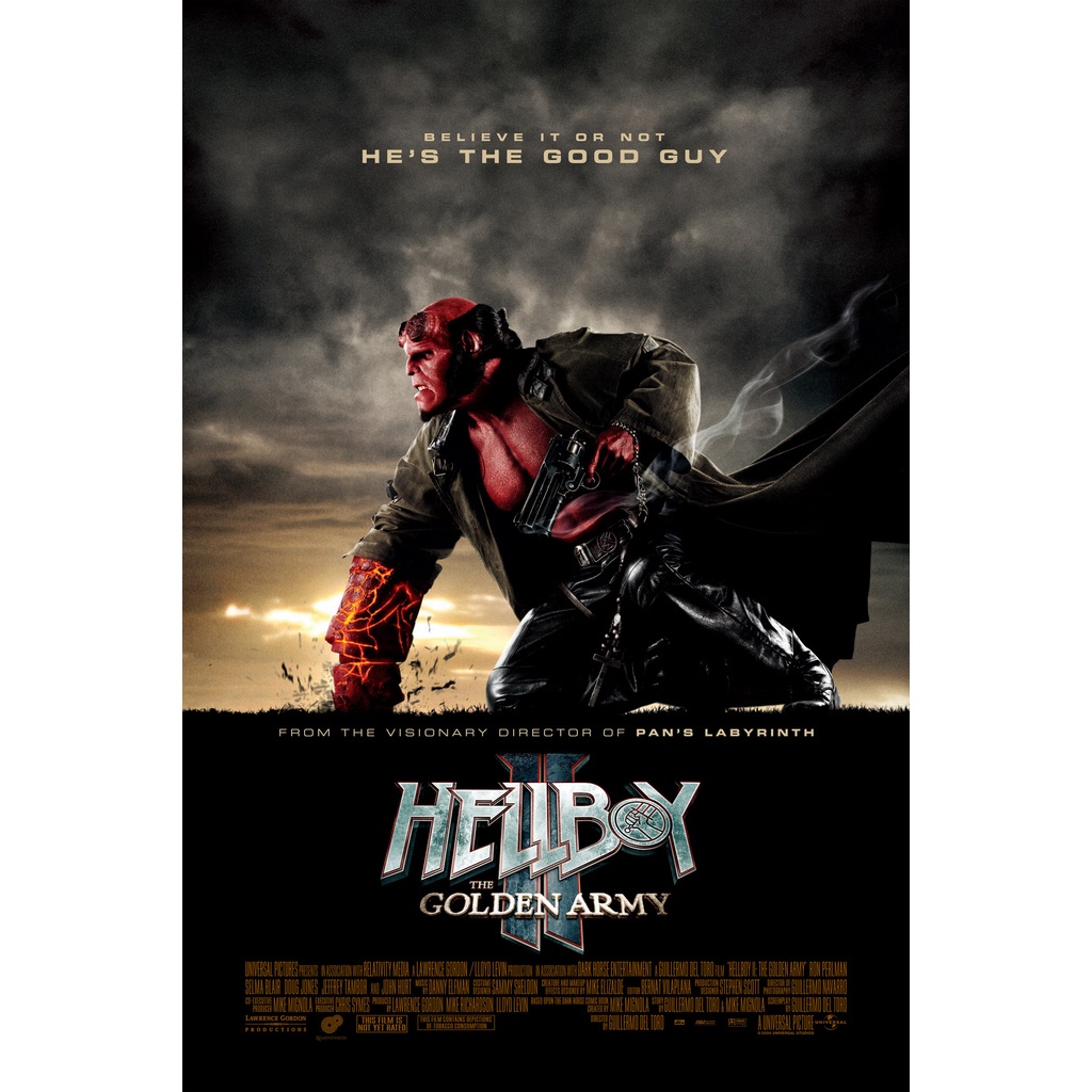 Poster Cartaz Hellboy II O Exército Dourado A
