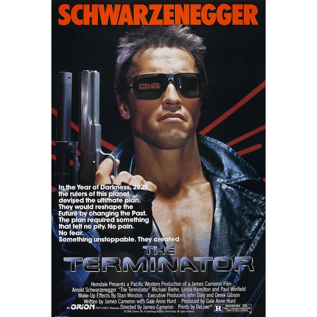 Poster Cartaz O Exterminador do Futuro