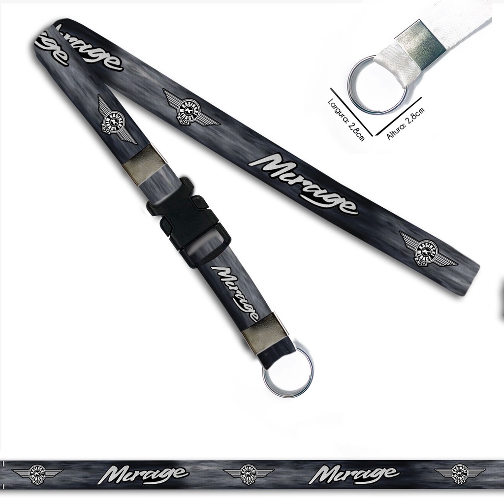 Chaveiro para Moto Mirage 250 kasinski com Argola Tradicional