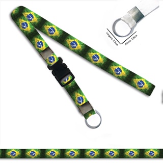 Chaveiro para Moto Bandeira Brasil com Argola Tradicional e Engate Rápido em Oferta na Shopee