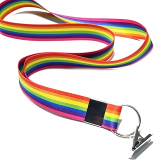 Cordão apra Crachá Arco-íris C0571P com Jacaré em Oferta na Shopee