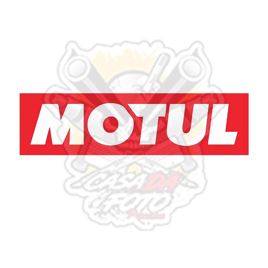 motul adesivo para moto 15x4cm vermelho e branco feito com vinil automotivo figurinha capacete carro bike bicicleta