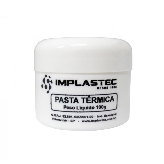 Pasta termica implastec 100g branca