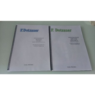 Método Violoncelo F. Dotzauer - Apostila Encadernada em Oferta na Shopee