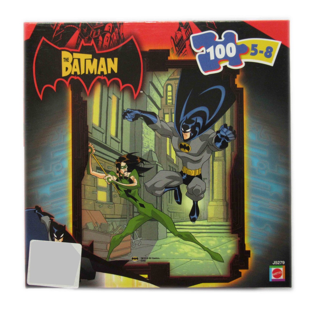 Quebra-Cabeça Puzzle The Batman - Charada Riddler Batman - 100 Peças - 28,6x41,9 cm - Mattel