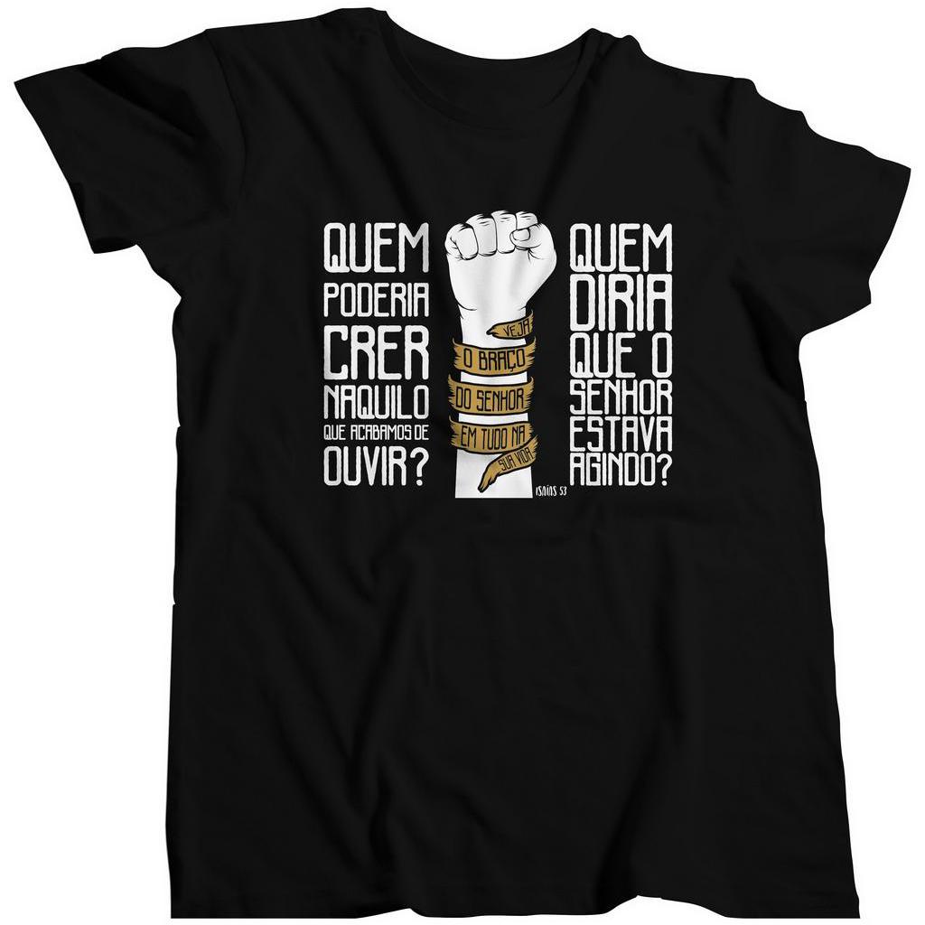 Camisa Masculina Cristã Isaias 53