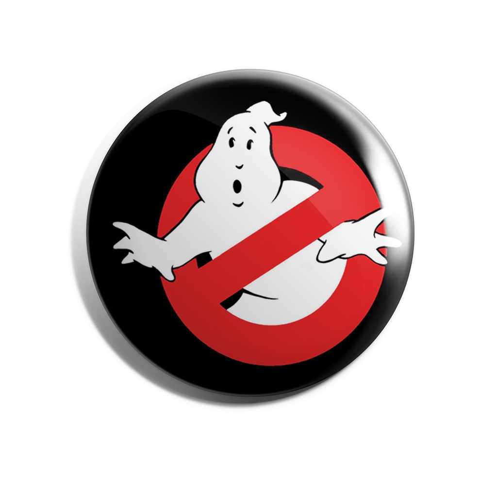 Botton  CAÇA FANTASMAS 3,5 cm botom (broche alfinete)  boton de filmes e series, serie e filme