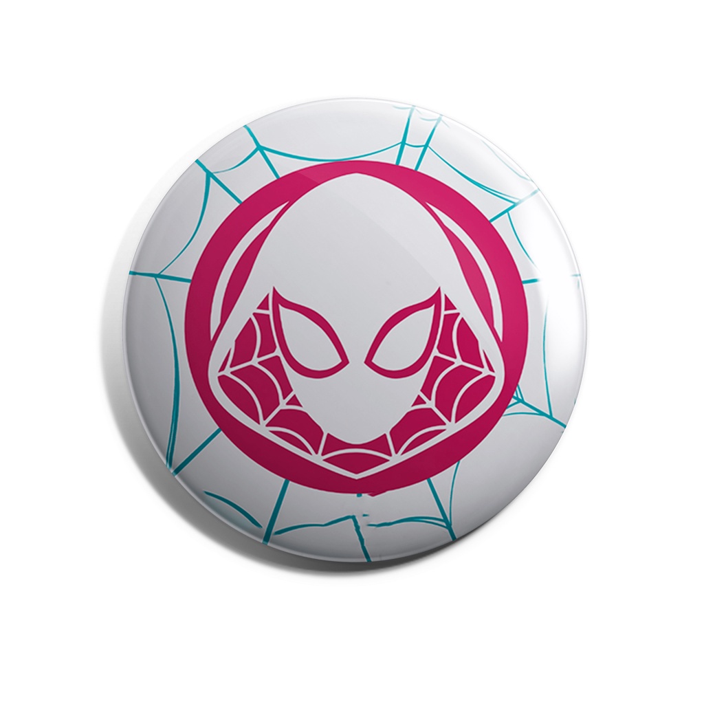 Botton	ARANHA FANTASMA	Botton 3,5 cm botom (broche alfinete)  boton de herois e vilões da marvel, heroi vilão