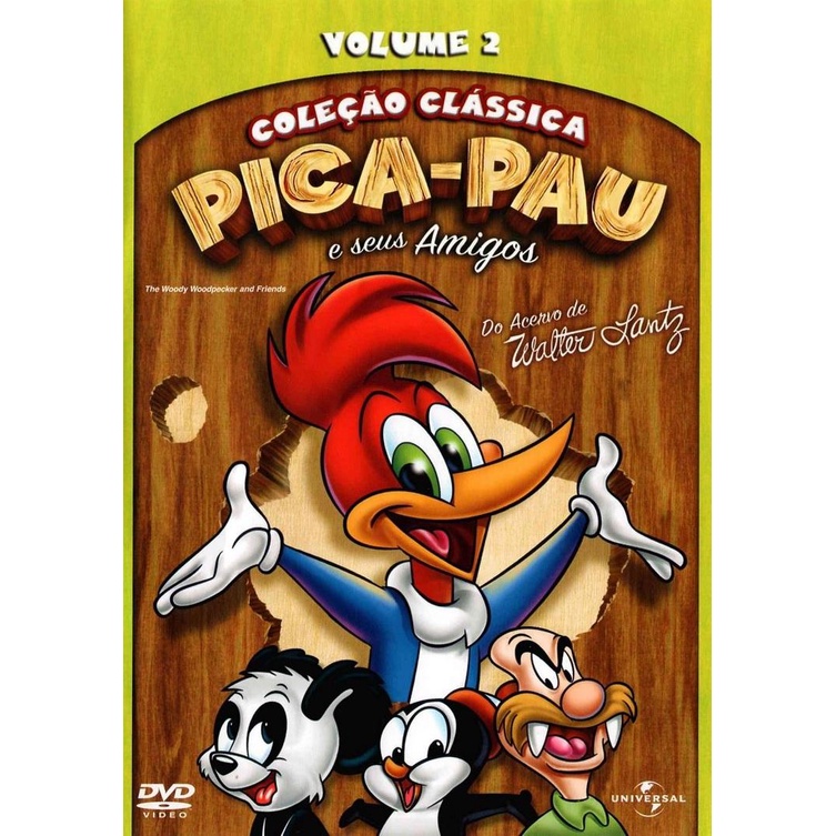 COLEÇÃO CLÁSSICA PICA-PAU E SEUS AMIGOS VOL.2 - DVD