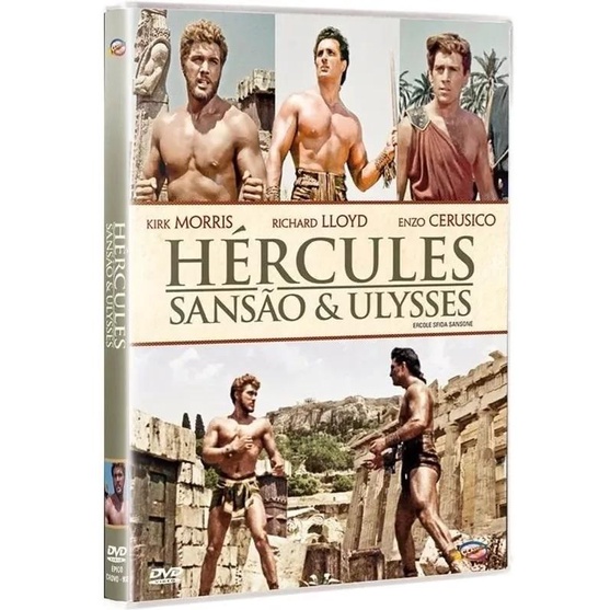 HÉRCULES, SANSÃO E ULYSSES - DVD