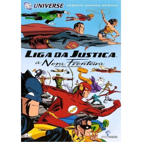 LIGA DA JUSTIÇA - A NOVA FRONTEIRA - DVD