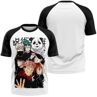 Camiseta Jujutsu Kaisen Personagens