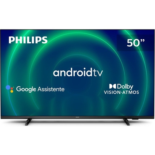 Smart tv.c,, 50'' 4k Uhd Android tv.c,, 50pug7406 Philips