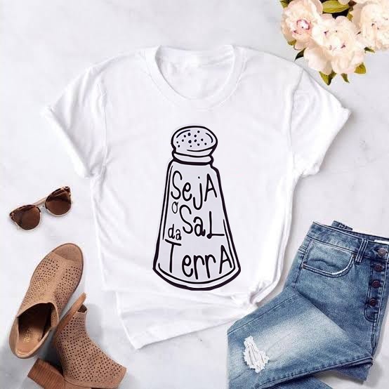 Camiseta Gospel Estampas Diversas