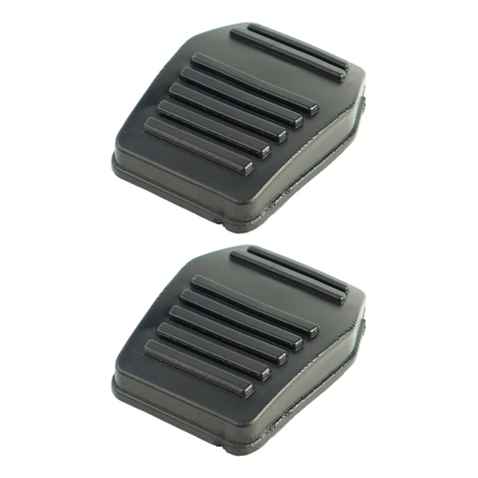 Kit Capa do Pedal da Embreagem e Freio Ka 1.6 8v MPI XR MP3 Action Zetec Rocam 1999 A 2007 - Jogo com 2 dos Pedais