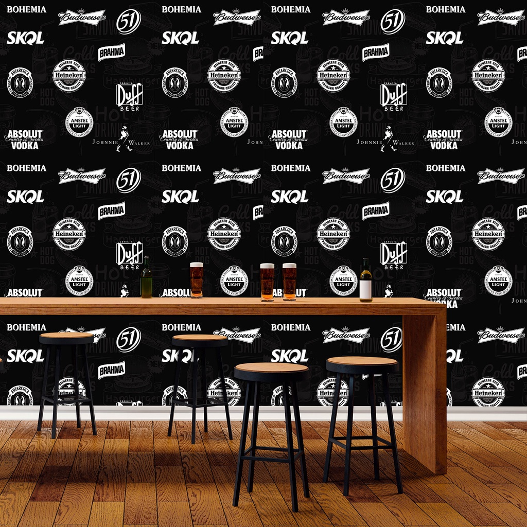 Papel De Parede Para Área Gourmet Marcas Churrasco Adesivo Decoração de Cozinha Sala Quarto em Oferta na Shopee