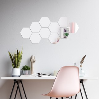 Espelho Decorativo Colmeia de Hexágonos em Oferta na Shopee