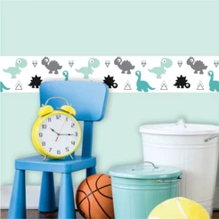 Faixa Decorativa Infantil Dinossauros Baby Quarto