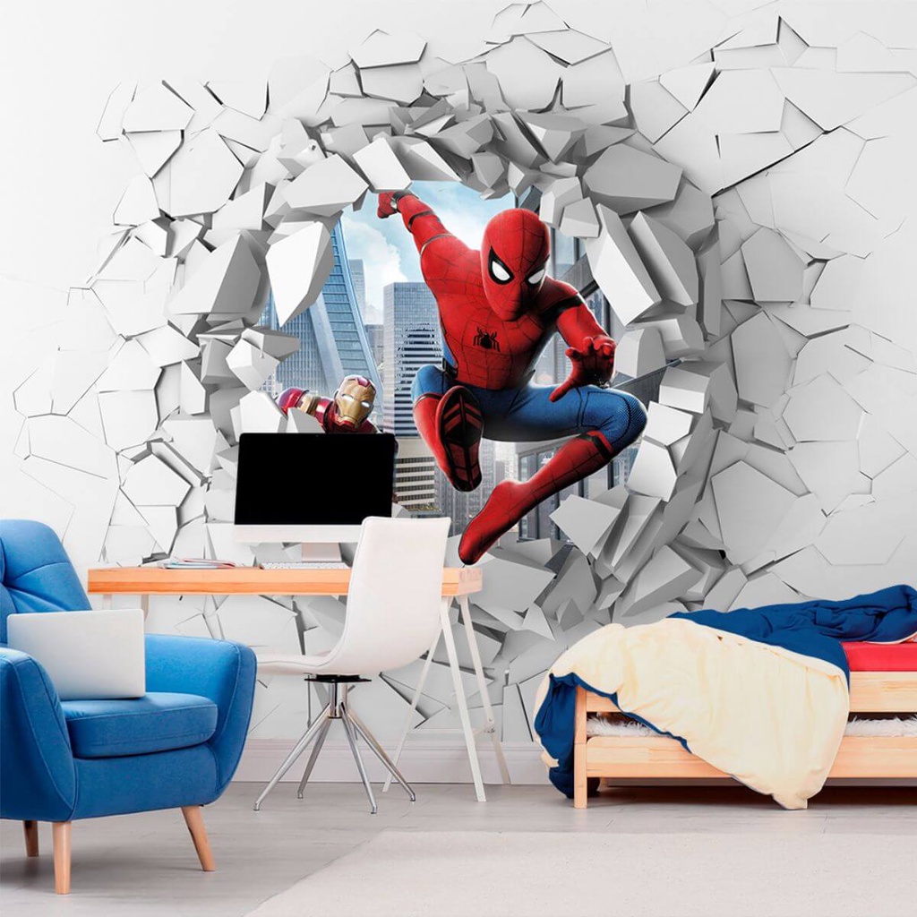 Papel de Parede Personalizado Homem Aranha - Home & Living