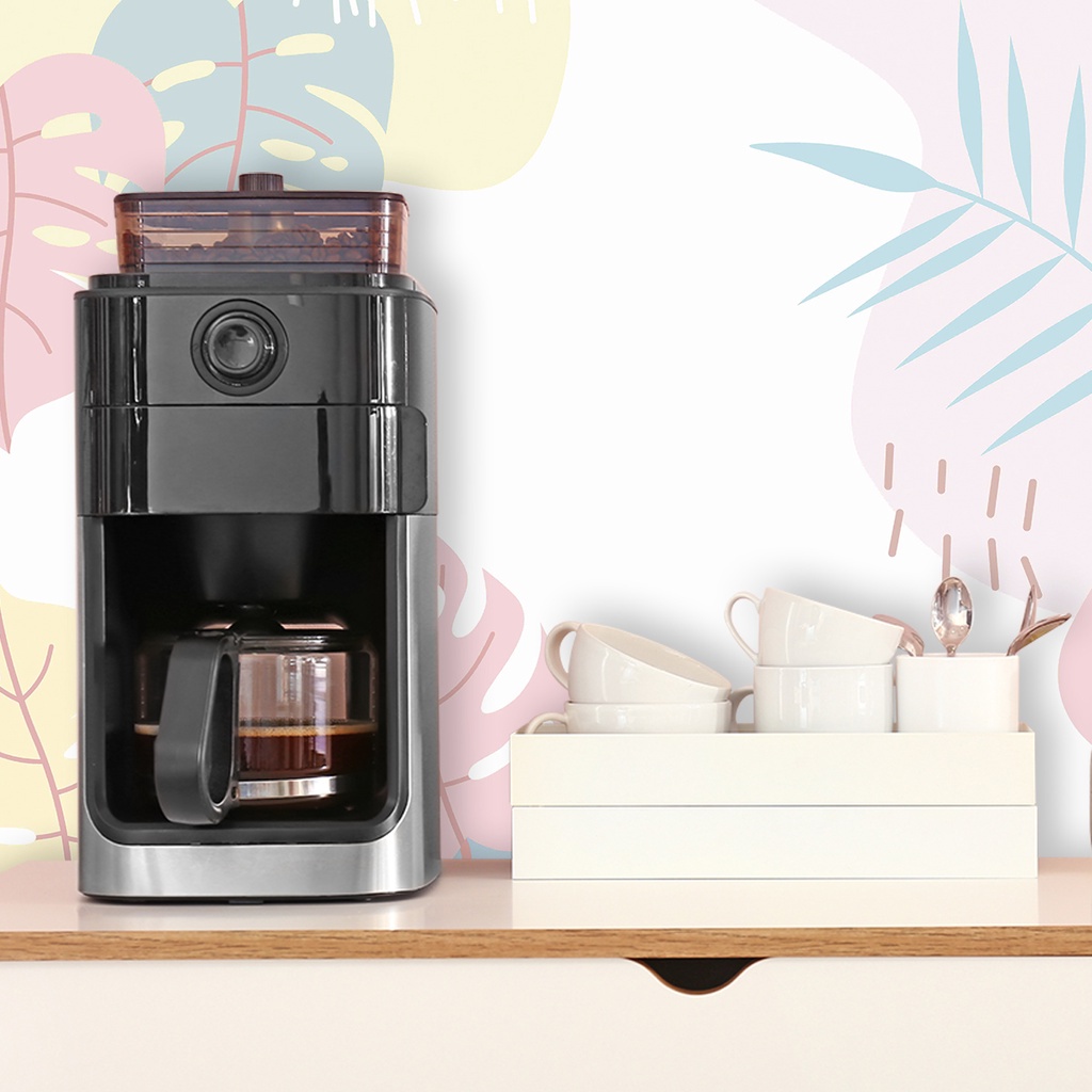 Papel De Parede Personalizado Jardim Costela De Adão Tons Pastéis em Oferta na Shopee