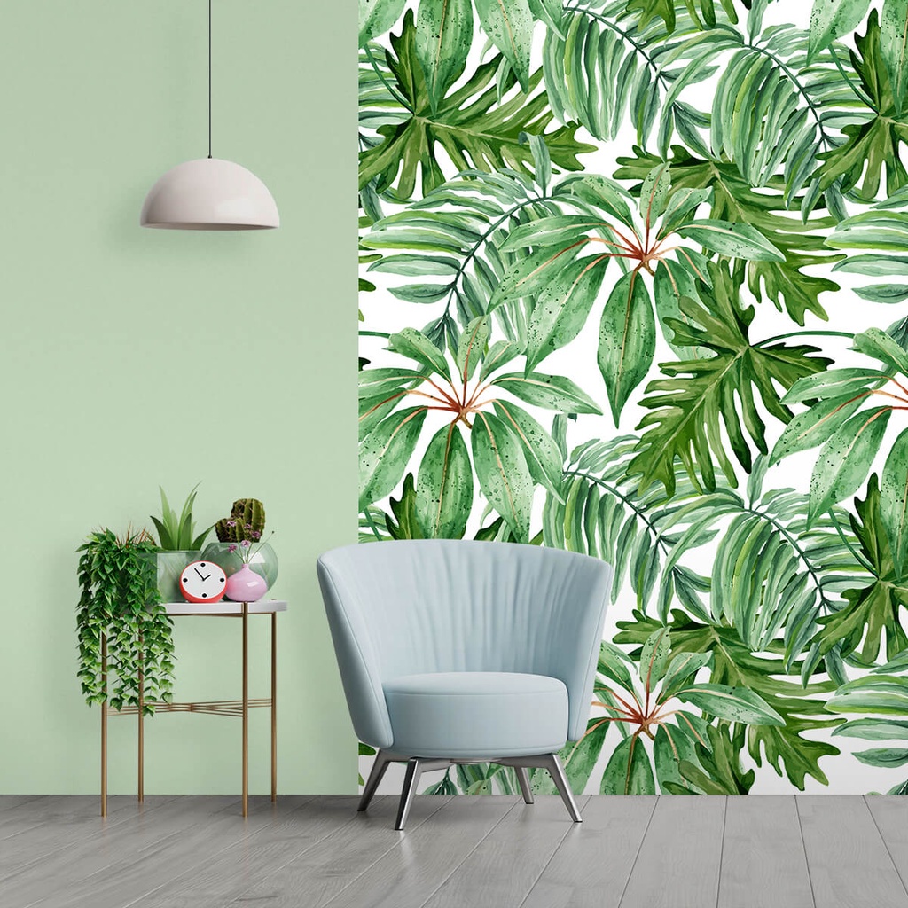 Papel de Parede Personalizado Selva Densa Decoração Casa jardim - Home & Living
