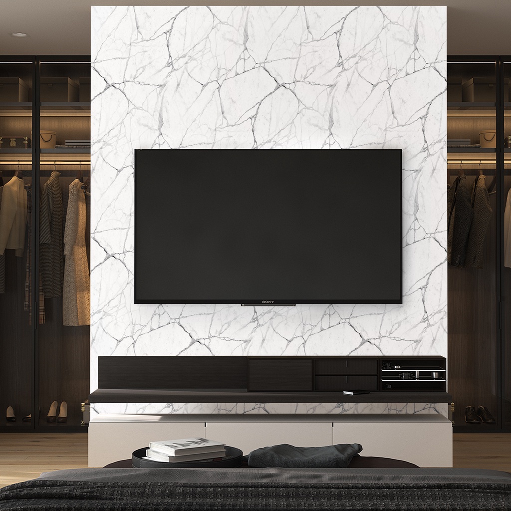 Papel de Parede Mármore Ice Inove em Oferta na Shopee