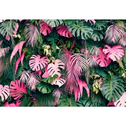 Papel de Parede Personalizado Jardim Vertical Rosé Para Qualquer Ambiente