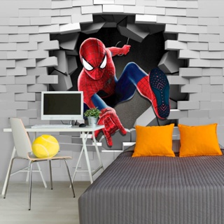 Papel de Parede Personalizado Homem Aranha em Oferta na Shopee