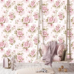 Papel de Parede Floral Marjory