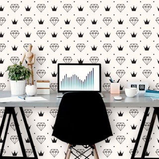 PAPEL DE PAREDE DIAMANTE TEEN em Oferta na Shopee