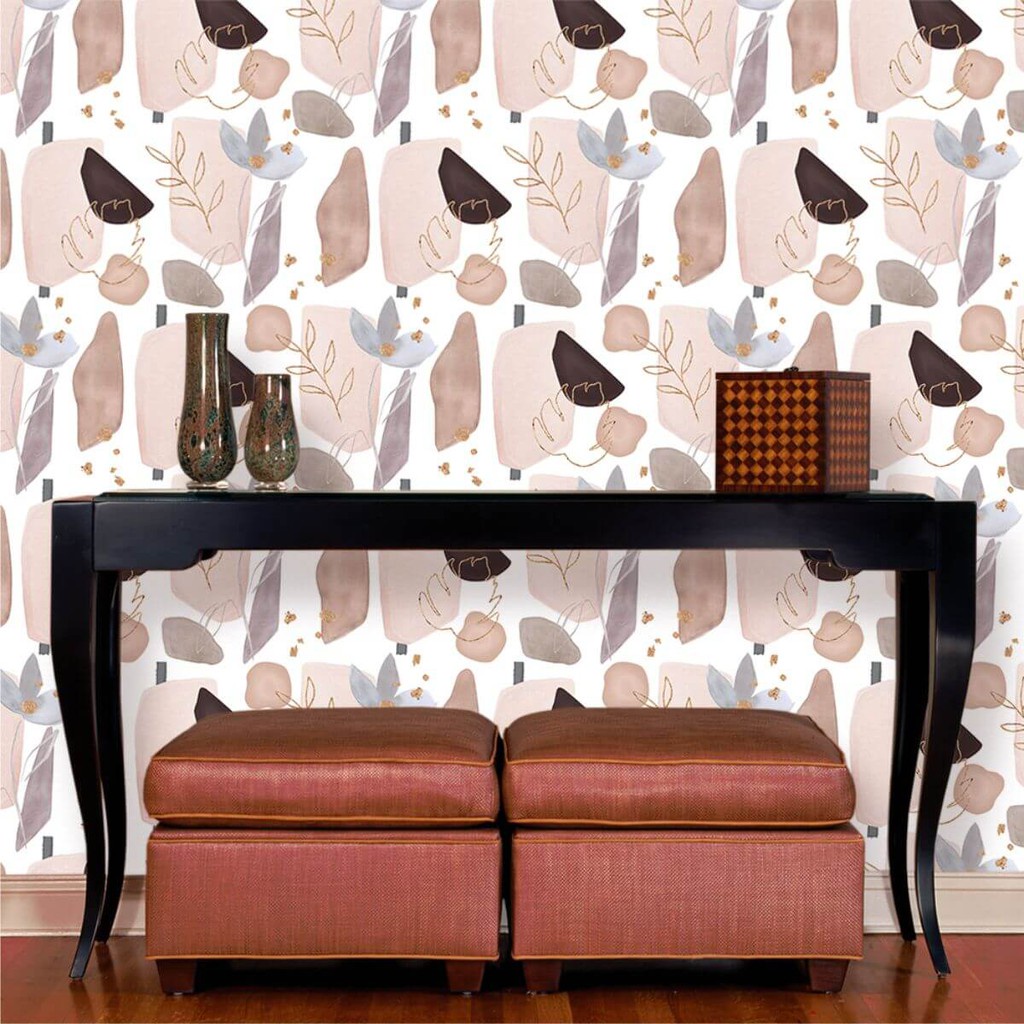 Papel de Parede Natura Organic Floral - Home & Living