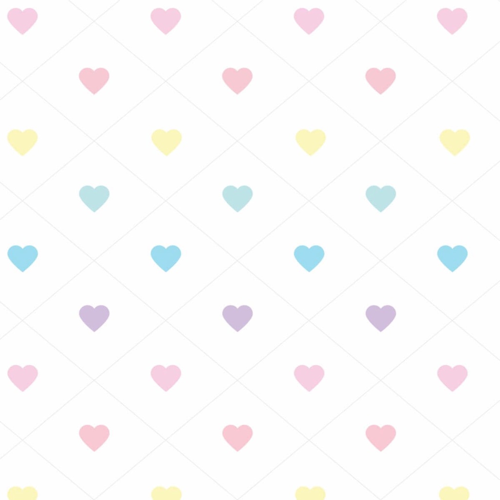 PAPEL DE PAREDE INFANTIL COLORFUL LOVE em Oferta na Shopee