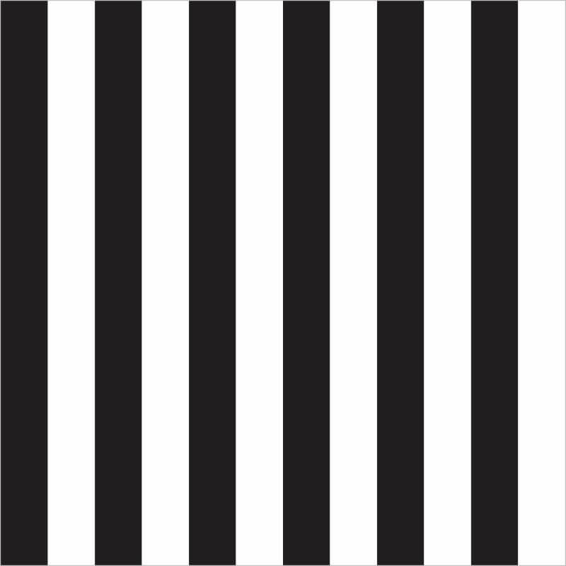 Papel de Parede Autocolante Listrado Preto e Branco Moderno para Sala Quarto · foto 2