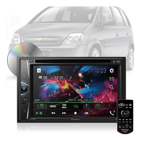 Central Multimidia Dvd Pioneer Avh-g228bt Gm Meriva 2003/..