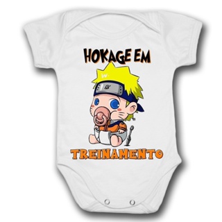 Body de Bebê Naruto Boruto Anime Manga em Oferta na Shopee