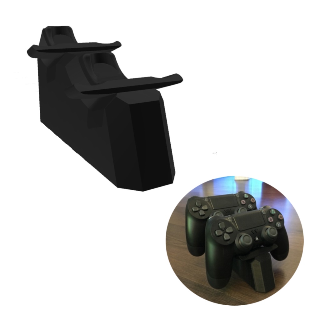 Suporte Para Dois Controles De Playstation PS4 De Mesa