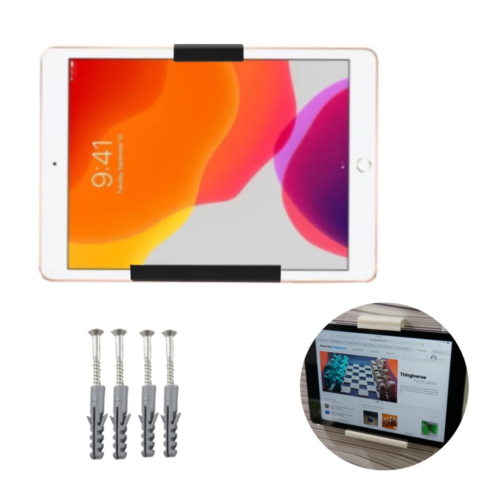Suporte De Parede Para Tablet/iPad — Branco