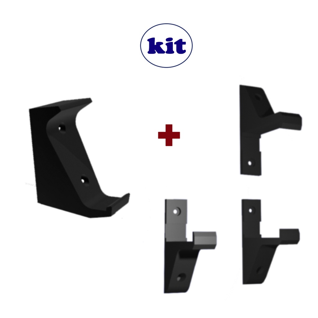 Kit Suporte de Parede Para Console Xbox One X + Suporte de Controle Xbox De Parede