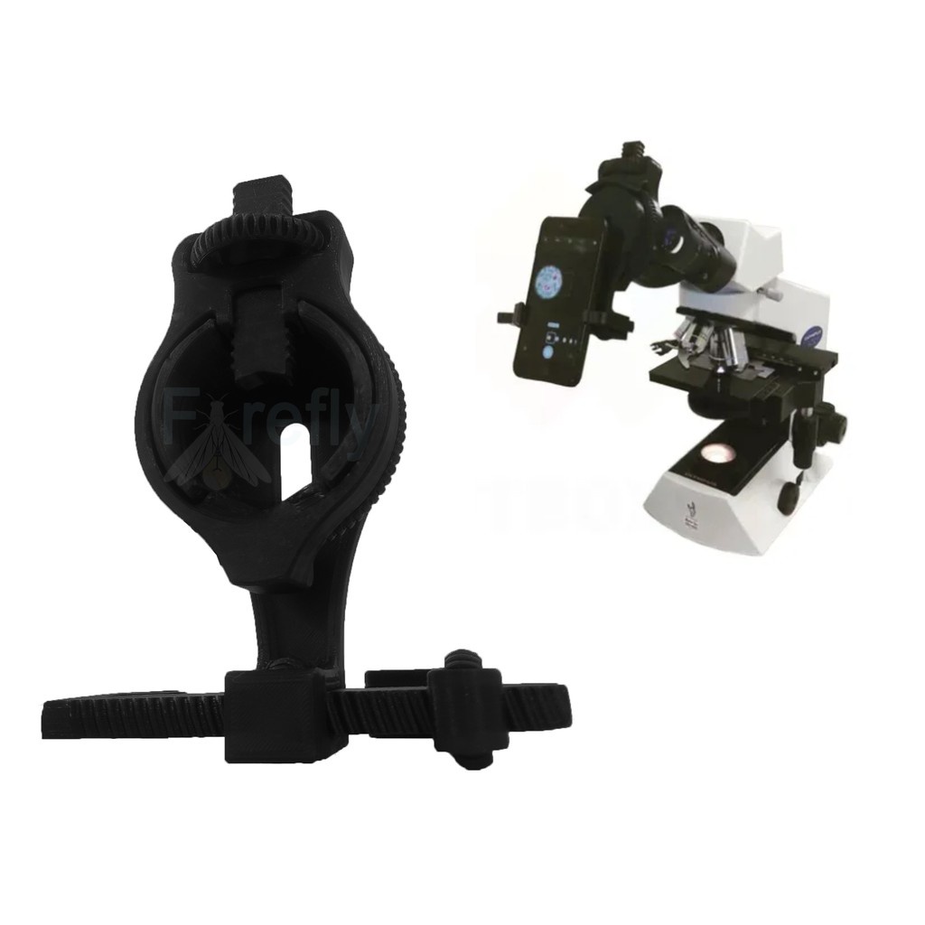 Suporte Adaptador Celular Microscópios Telescópio Binóculo