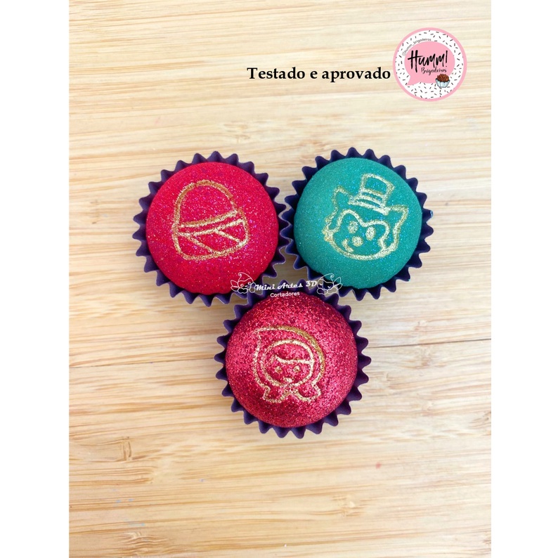 Carimbo para brigadeiro Chapeuzinho em Oferta na Shopee